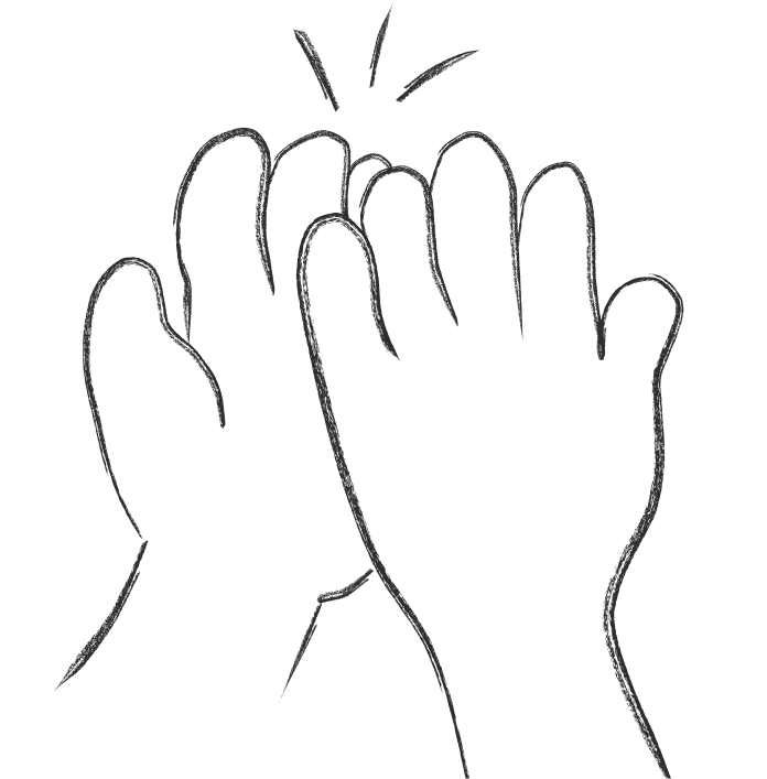 Clapping hands